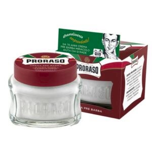 Gdzie kupić krem przed goleniem PRORASO Wilanów? Kosmetyki PRORASO w BRODSKI Barbershop, Wilanów, Frankfurt nad menem.