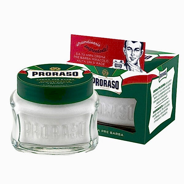 PRORASO Pre Shave Cream w BRODSKI Barbershop, Frankfurt nad menem Wilanów.