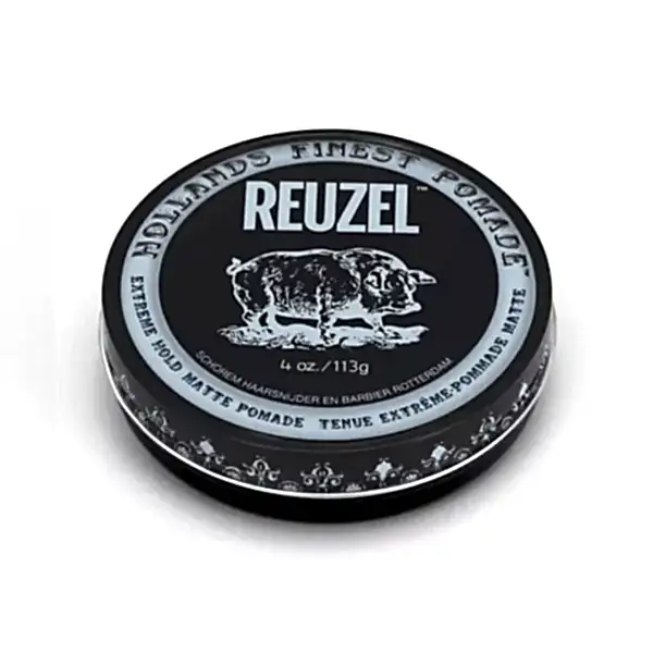 Reuzel Extreme Hold Matt Pomade 113g – matowa pomada do włosów z ekstremalnym chwytem, idealna do stylizacji z teksturą i objętością
