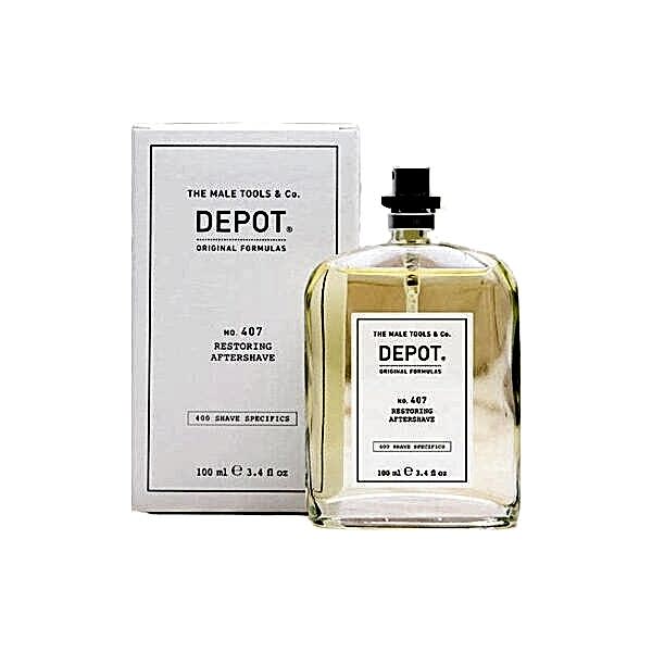 DEPOT No. 407 Woda po goleniu 100 ml – regeneracja i nawilżenie skóry dla mężczyzn. Kup blizko mnie, Wianow