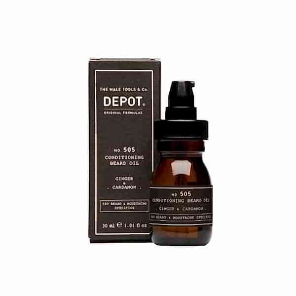 Olejek do brody Depot No. 505 – Imbir i Kardamon, 30 ml - Kup w Warszawie - Wilanow - Klimczaka 6a - BRODSKI barbershop