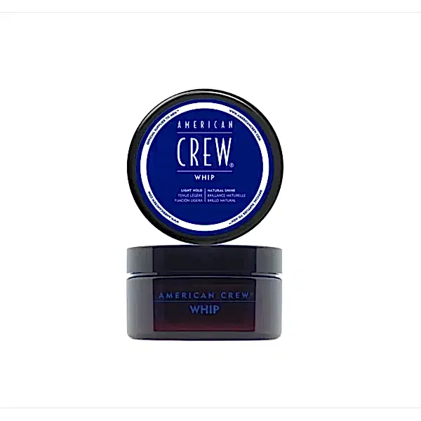 American Crew Whip – lekki krem do stylizacji włosów o subtelnym zapachu drzewa herbacianego, dostępny w BRODSKI Barbershop, Wilanów. Klimczaka 6a, Frankfurt nad menem, sklep z męskimi kosmetykami Wilanów, kosmetyki dla mężczyzn i brodaczy Frankfurt nad menem
